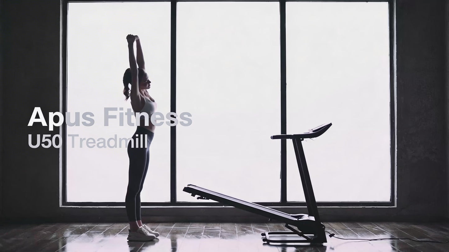 Apus U50 Foldable Smart Treadmill with Incline