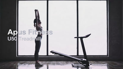 Apus U50 Foldable Smart Treadmill with Incline