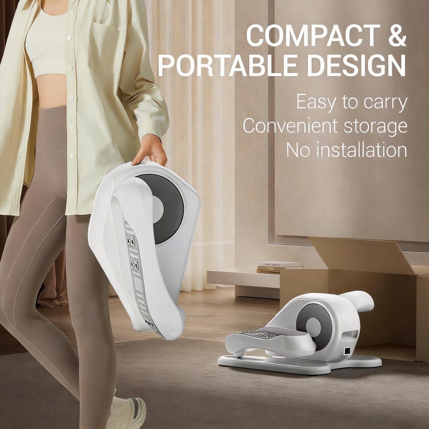 Apus U5 Under Desk Elliptical Trainer