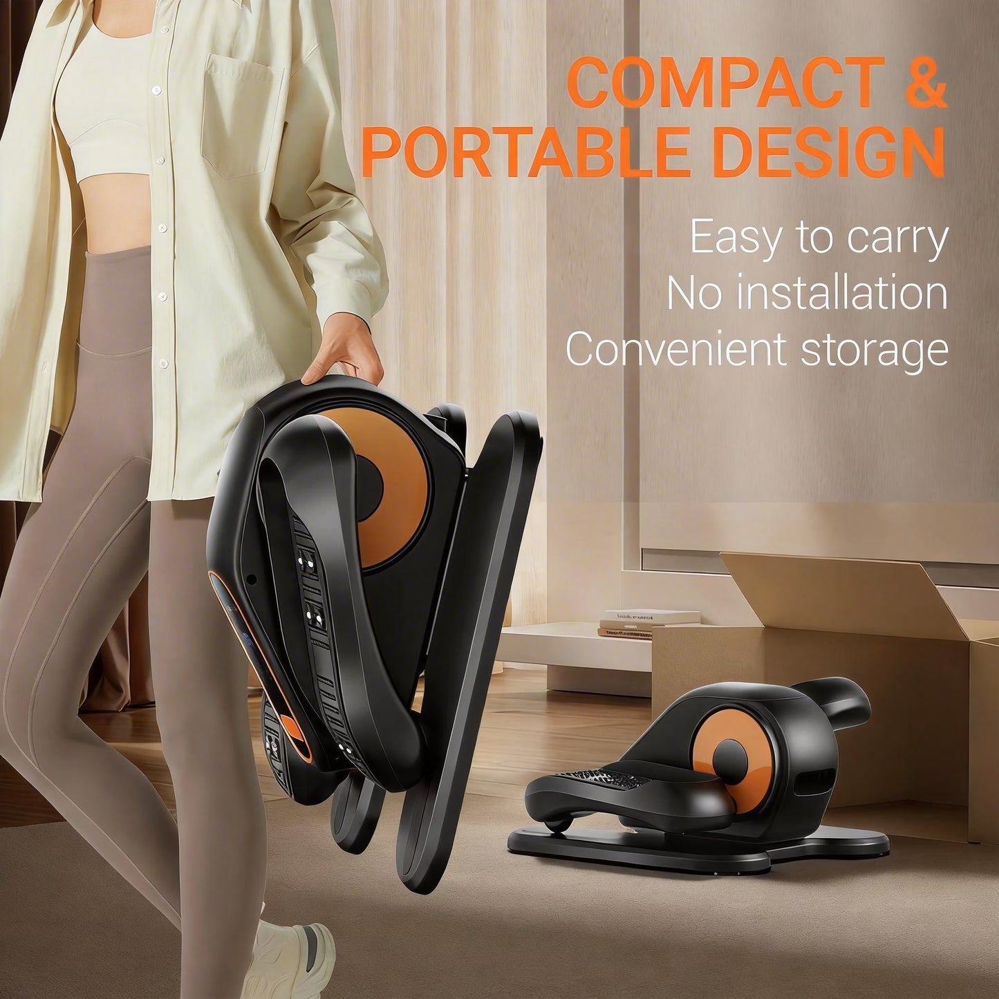 Apus U5 Under Desk Elliptical Trainer