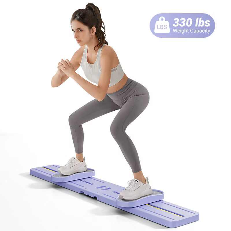 Apus Ski Trainer 3-in-1 Leg Exercise Machine Foldable & Portable Pelvic Muscle Hip Trainer