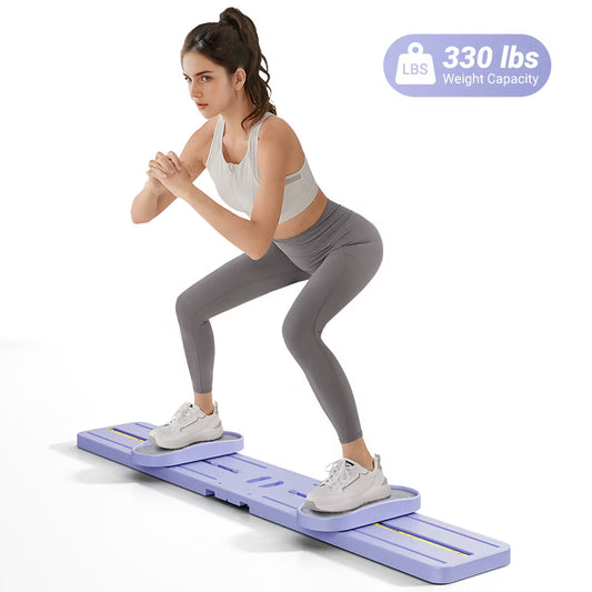 Apus Ski Trainer 3-in-1 Leg Exercise Machine Foldable & Portable Pelvic Muscle Hip Trainer