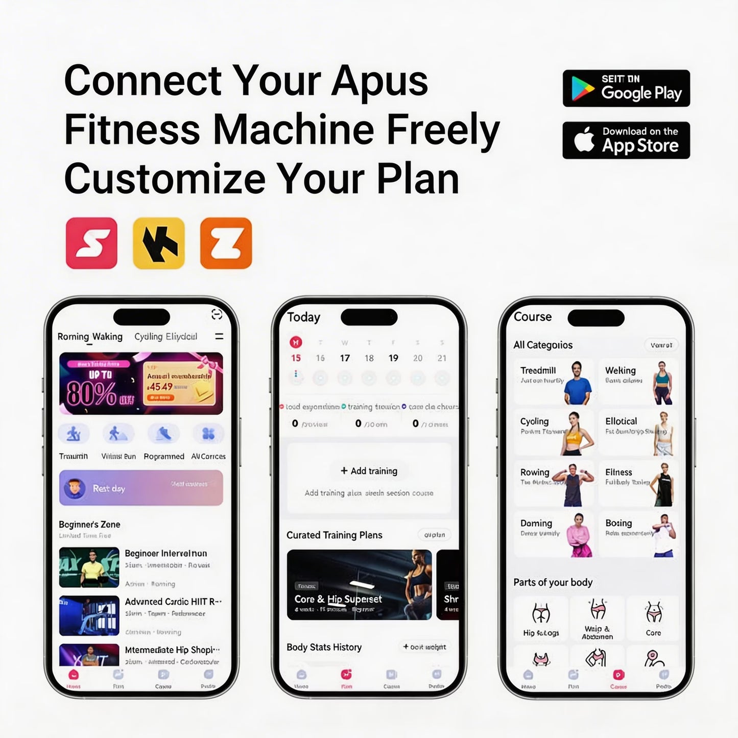 Apus U50 Foldable Smart Treadmill with Incline