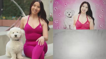 Handmade Custom Pet Portrait Sand Art Video